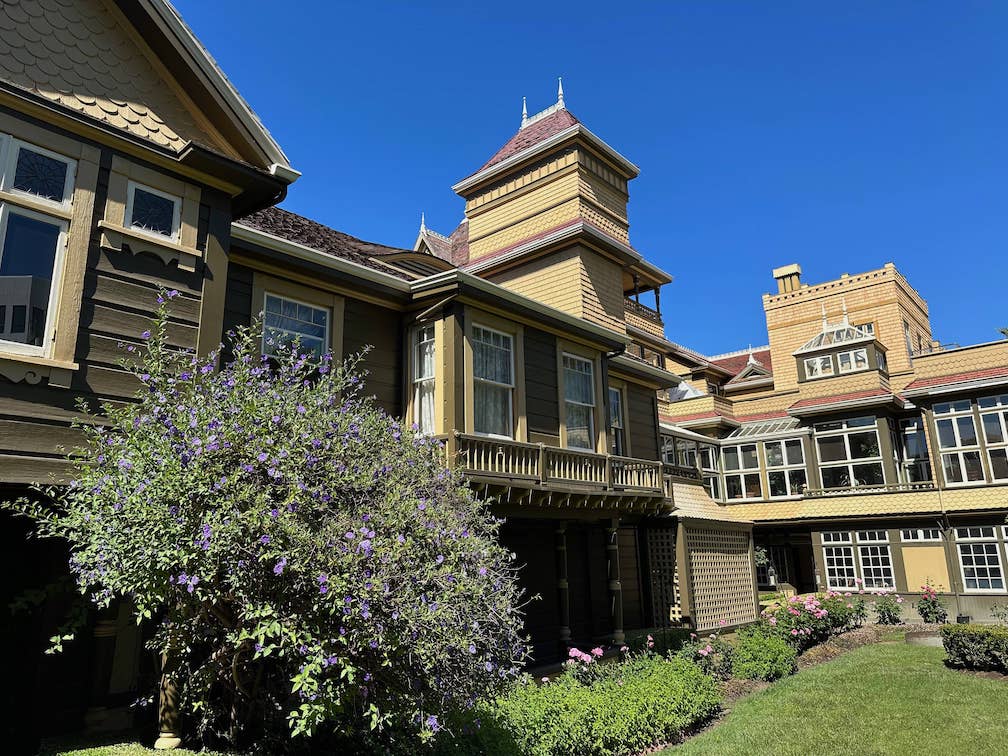 Outside of Winchester Mystery House, San Jose, California